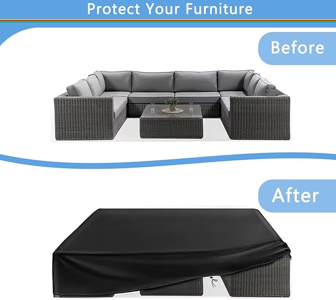 Custom Outdoor Waterproof Covers, Customized Furniture Protector Heavy-Duty - Image 5