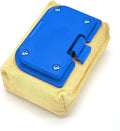 Blue Grill Brush Bristle Free, Replaceable BBQ Cleaning Head Accessories Cleaner by BestTechSafe