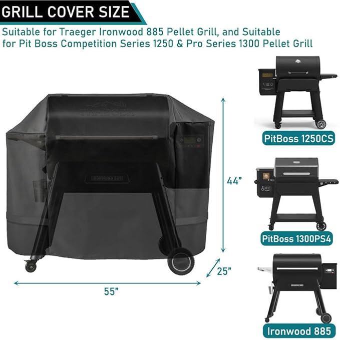 ZJYWSCH Grill Cover for Pit Boss Competition Series 1250, Pro Series 1300 - Image 2