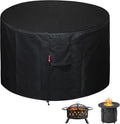 SheeChung Fire Pit Cover Round 30" Dx25 H, Propane Firepit Covers by SheeChung