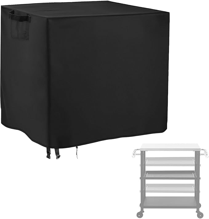 Outdoor Dining Cart Cover for Feasto 34 Inch Three-Shelf Movable Food Prep and by Jungdaoutdoorfurniturecover
