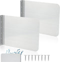 Therwen 2 Pcs Stainless Steel Side Splash Guard by Therwen