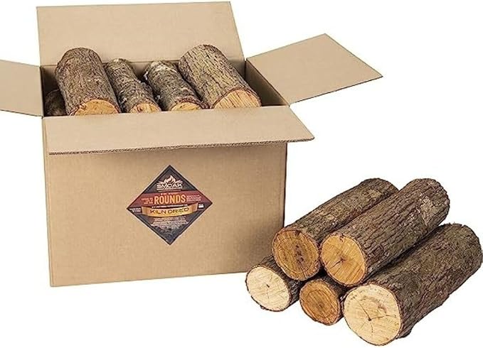 Smoak Firewood - Kiln Dried Premium USDA Certified Firewood 100-120lbs) by SmoakFirewood