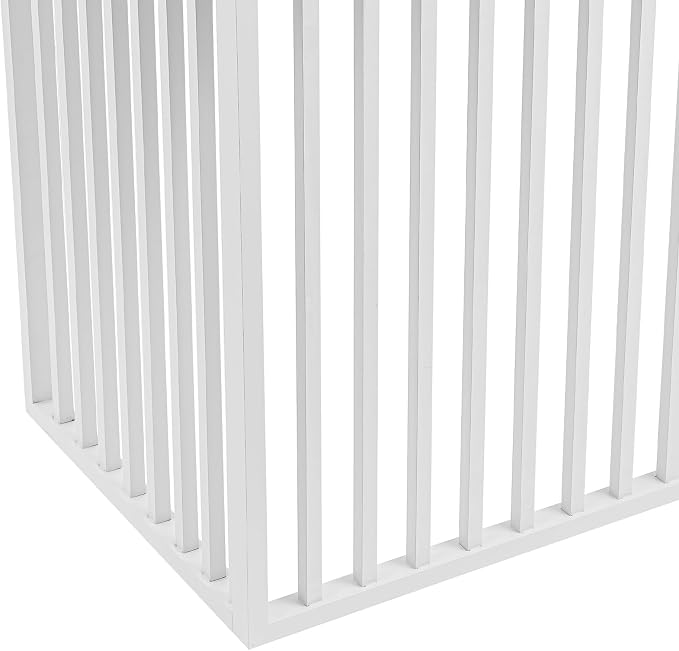 White Air Conditioner Fence - Image 9