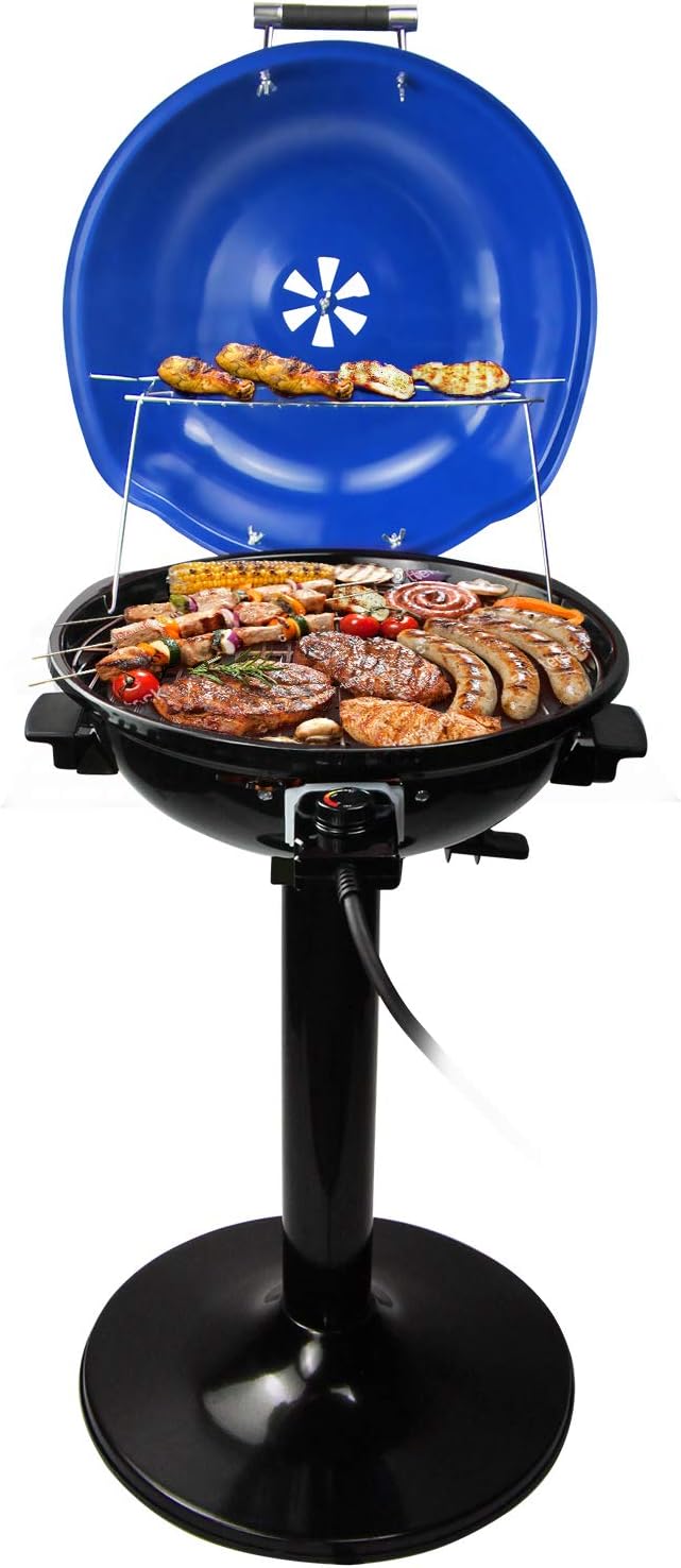 Electric BBQ Grill Techwood 15-Serving Indoor/Outdoor Electric Grill by Techwood