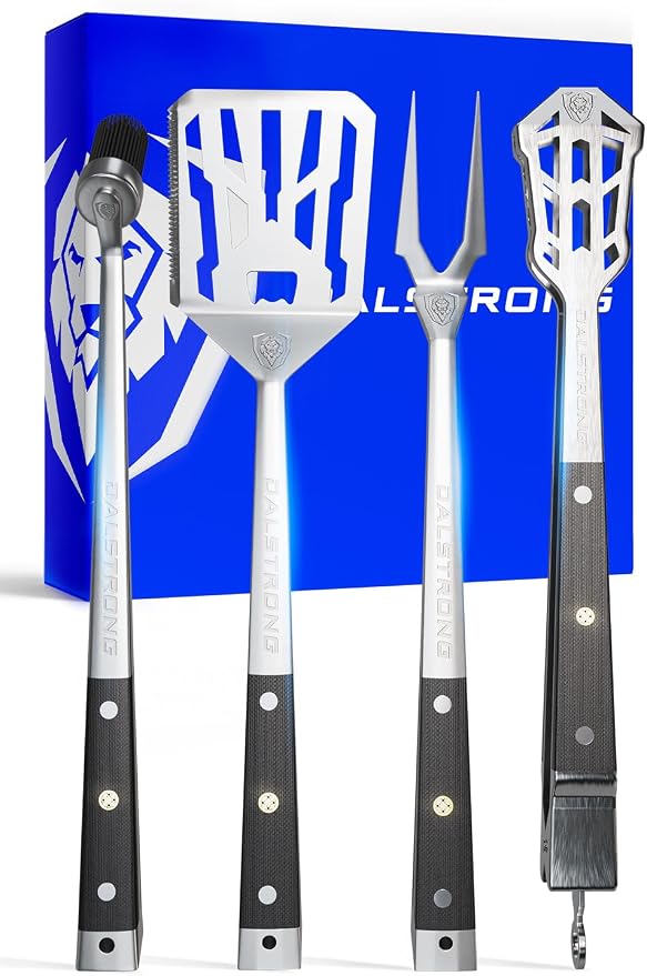 DALSTRONG 4-Piece Professional BBQ Pitmaster Grill Set by Dalstrong
