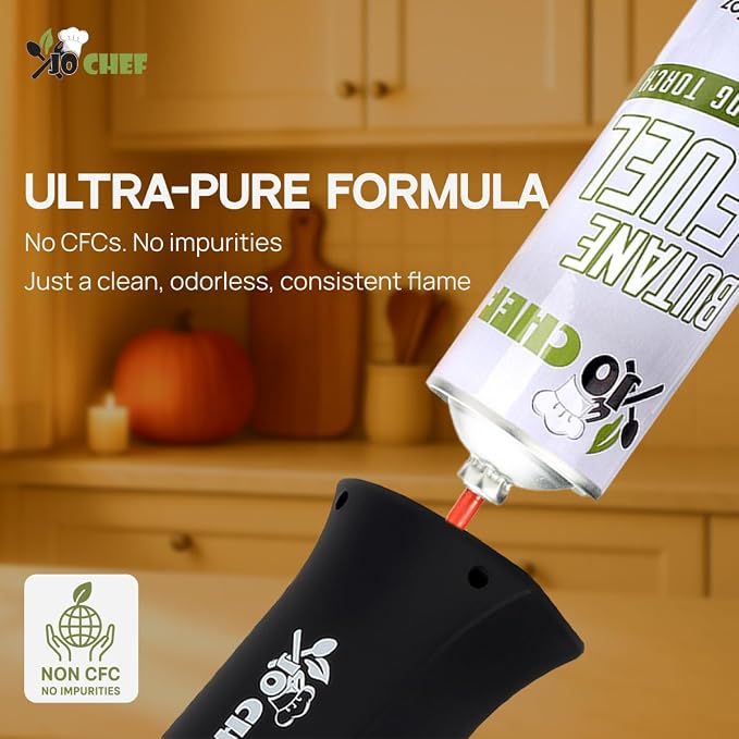 Jo Chef Butane Fuel Refill, Fuel Canister, Universal Refill Gas Lighter - Image 7