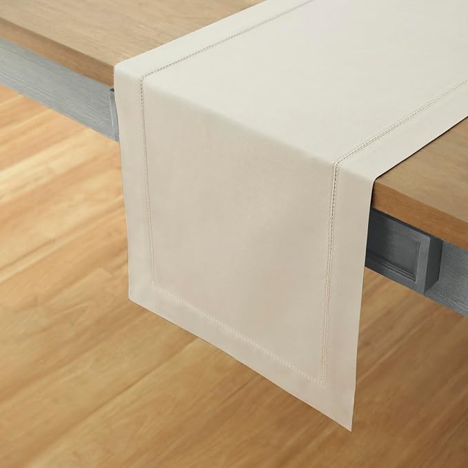 Solino Home Linen Table Runner 144 Inches Long - Image 2