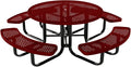 COATEDOUTDOORFURNITURE Heavy-Duty Portable Outdoor Kids Table by CoatedOutdoorFurniture