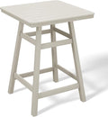 Costaelm Outdoor Bar Table, Patio Bistro Dining Pub Table by Costaelm