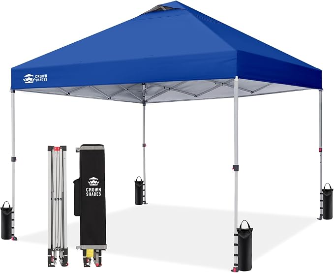 CROWN SHADES 10x10 Pop Up Canopy by CrownShades