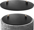 G GOOD GAIN Firepit Lid Round 34inch by GGOODGAIN