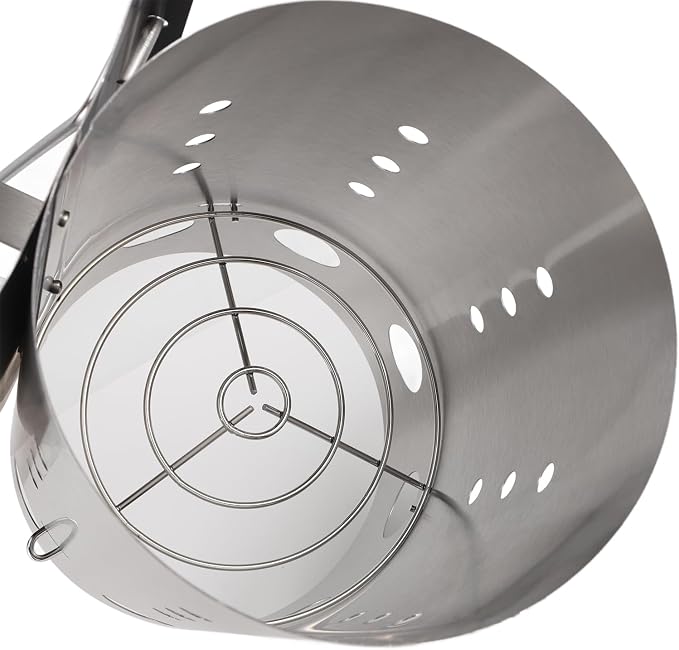 Agatige Charcoal Grill Chimney Starter, Stainless Steel Portable Charcoal - Image 9