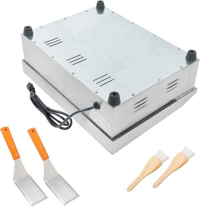 findmall 22 Inch Teppanyaki Grill 1600W Commercial Electric Griddle - Image 2