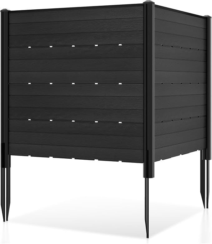 Giantex 2 Panels Air Conditioner Fence - Image 9