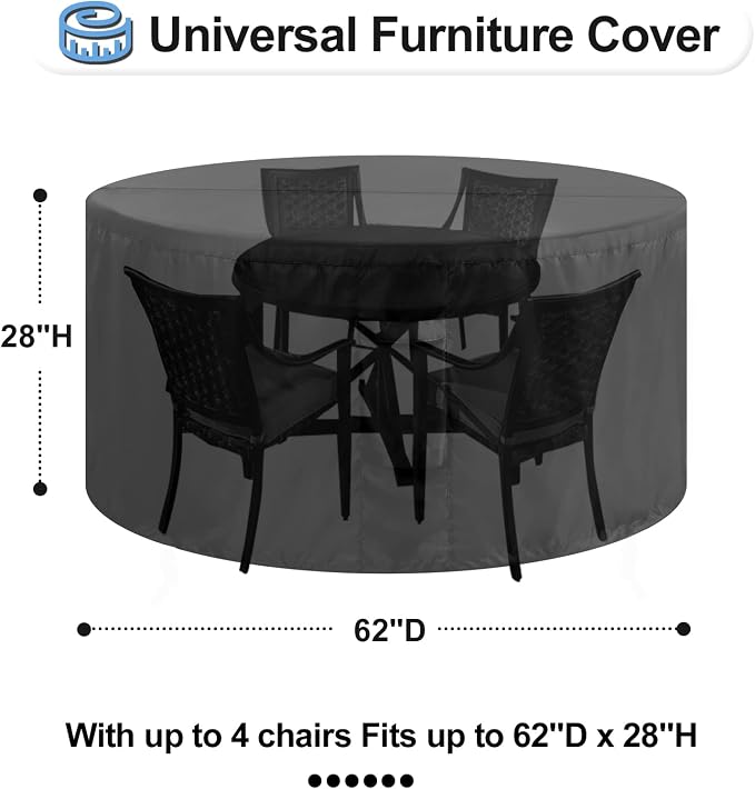 OutdoorLines Outdoor Waterproof Patio Table Furniture Set Covers - Image 2