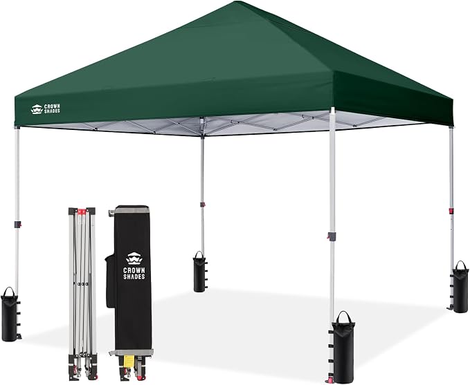 CROWN SHADES 8x8 Pop Up Canopy by CrownShades