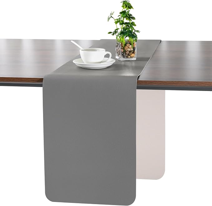 Myir JUN Table Runner Double Sided Vinyl Runner Table 72 Inch Long Runner by MyirJUN