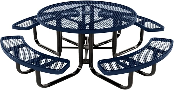 COATEDOUTDOORFURNITURE Heavy-Duty Portable Outdoor Kids Table by CoatedOutdoorFurniture