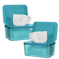 Wipes Dispenser, One-Handed Operation Wipe Holder by Whiidoom