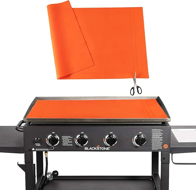 Cuttable Silicone Griddle Protect Mat by POPQEEN
