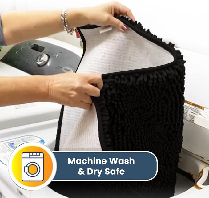 Muddy Mat® Shown on TV – Super Absorbent Door Mat Indoor, Microfiber Quick Dry - Image 4