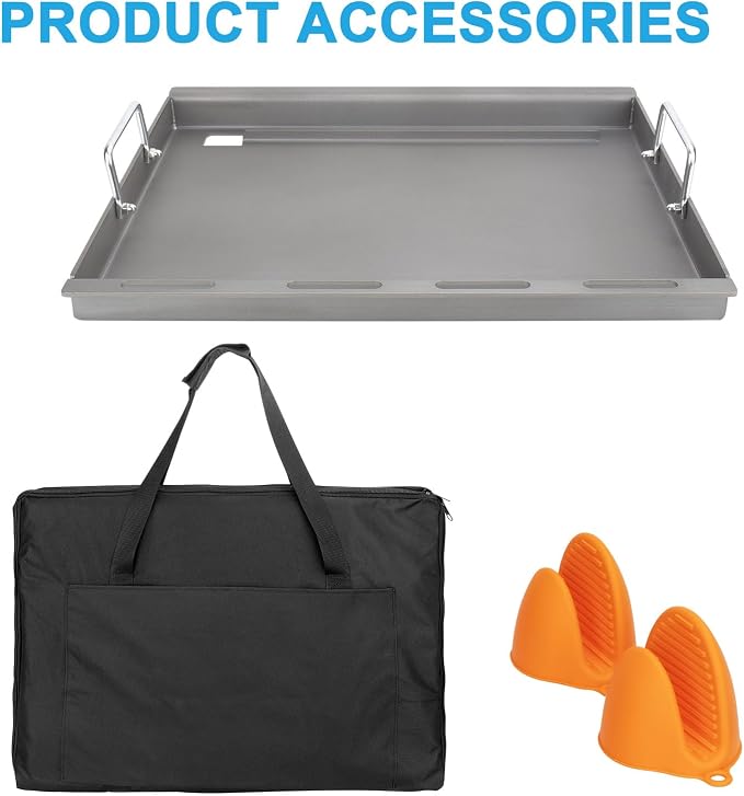 Full Size Griddle Inserts for Weber Spirit 200 Spirit II 200 Series Gas Grills - Image 3