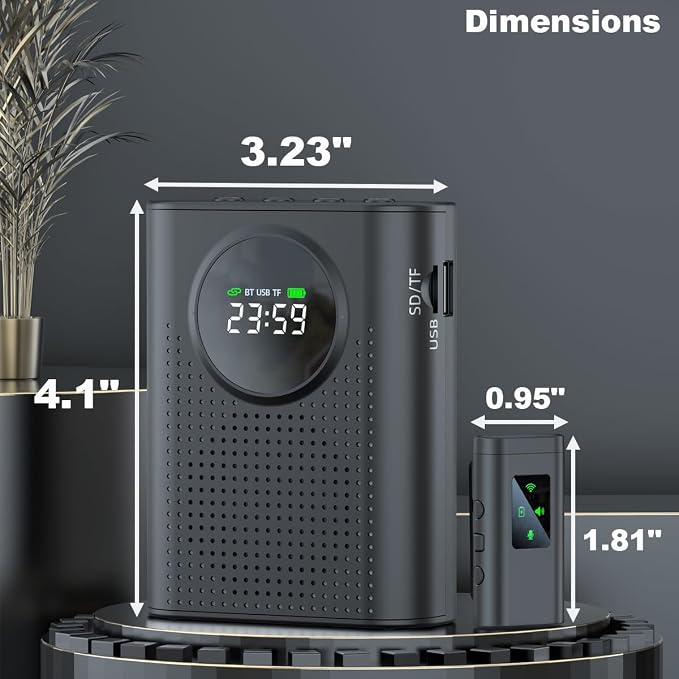 BSONE Voice Amplifier with Wireless Microphone - Image 9