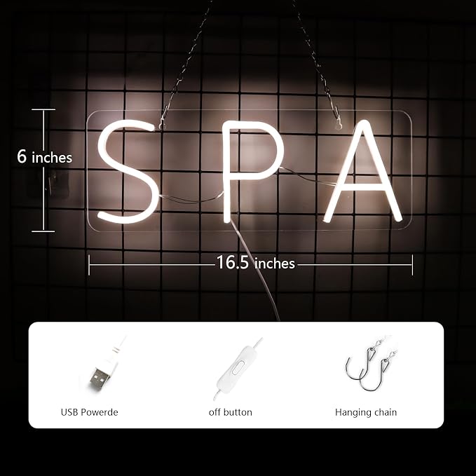 JFLLamp Nails Neon Signs for Wall Decor Neon Lights for Bedroom Led Signs - Image 2