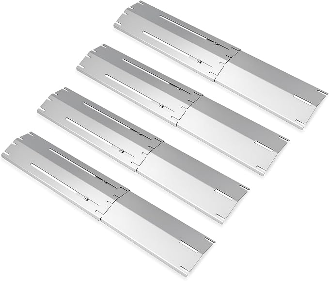 Universal replacement heavy duty adjustable heat plate shield, Burner cover by Unknown