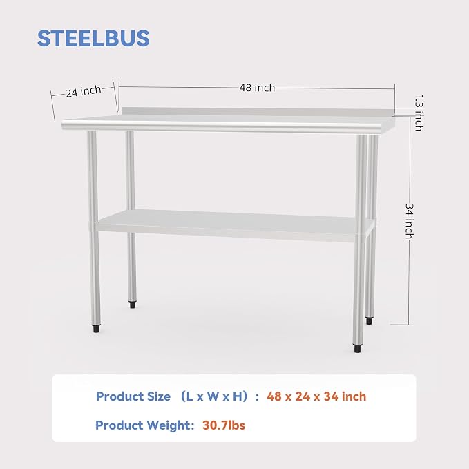 Stainless Steel Table - Image 3