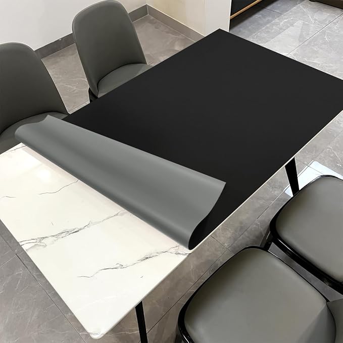 Leather Table Cover, 1.8mm Thick, 42x78 Inch Table Protector, Table Protector by Zinkooat