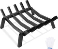 Fireplace Grate 14in Heavy Duty, Fireplace Wood holder by 1MORE