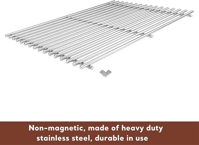 Grill Grates for Weber Spirit 300 & Spirit II GS4 300 Series, Stainless Steel - Image 3