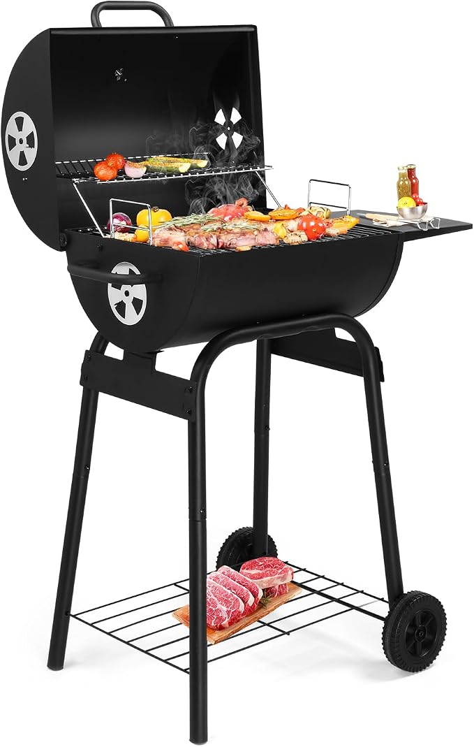 Outvita Barrel Charcoal Grill by Outvita