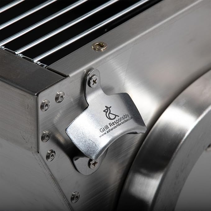 Ash & Ember 13W Stainless Steel BBQ Rotisserie Grill - Image 9