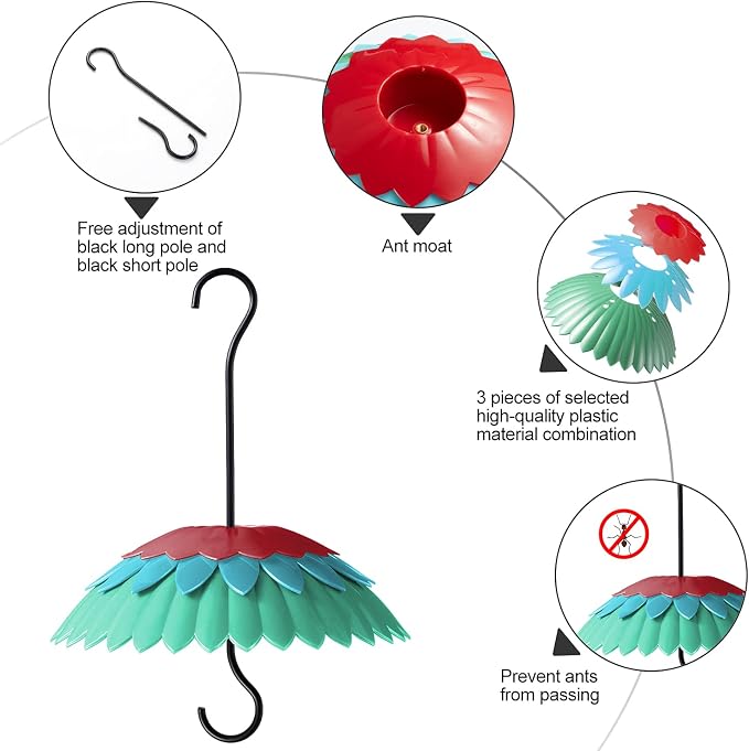 8" Nectar Defender for Hummingbird Feeder - Image 2