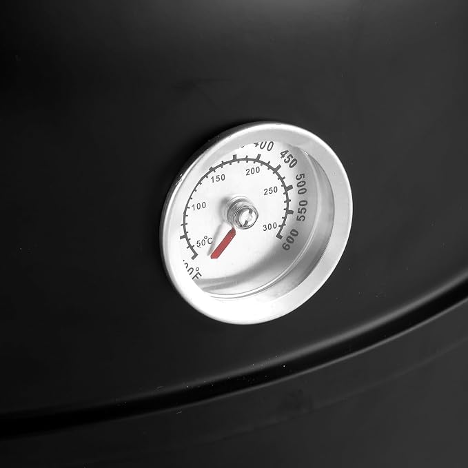3-in-1 Vertical Charcoal Smoker Grill - Image 9