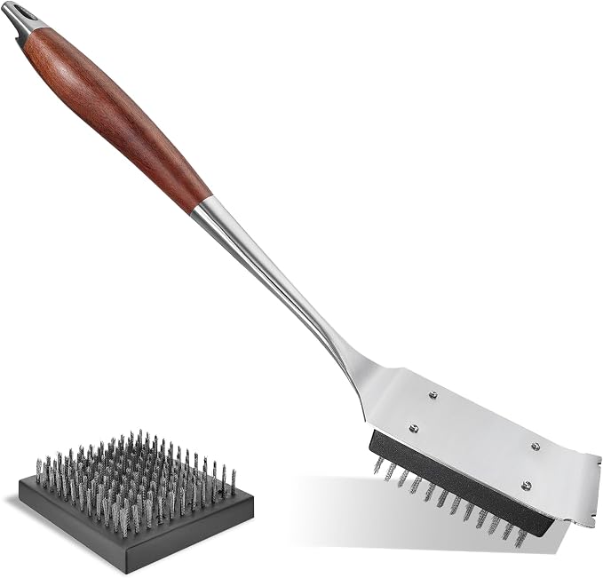 KULUNER Premium Grill Brush and Scraper by KULUNkitchentoolstheperfectcookingexpert