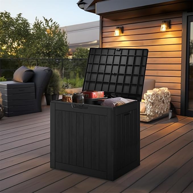 30 Gallon Outdoor Storage Box – Resin Deck Box - Image 2