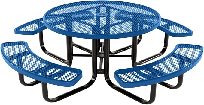 COATEDOUTDOORFURNITURE Heavy-Duty Portable Outdoor Kids Table by CoatedOutdoorFurniture