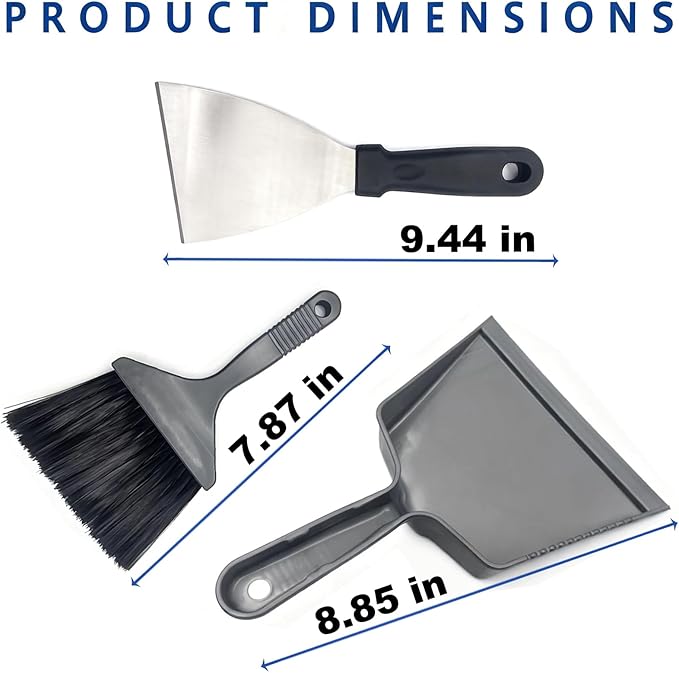 All-in-One Ash Cleanup Kit for Pellet Grills | 3-Piece Set Includes Large Ash - Image 3