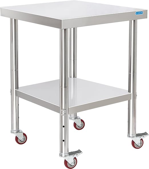 Stainless Steel Table for Prep & Work by KUARBARR