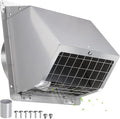 Dryer Vent Cover Outside 6 Inch Wall Vent, 304 Stainless Steel Exhaust Vent by JYINCPED
