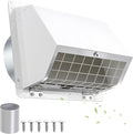 6 inch wall vent Cover Dryer Vent Cover Outside Exhaust Vent Cover Cap by JYINCPED