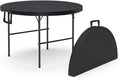 3.5 Feet Circular Round Foldable Table by OurModernSpace