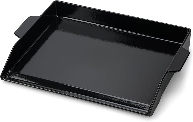 Onlyfire Universal Enamelled Cast Iron Cooking Griddle, Nonstick Coating by Onlyfire+Chef
