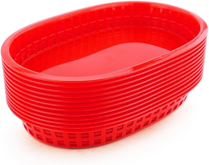 New Star Foodservice 44065 Fast Food Baskets, 10.5 x 7 Inch by NewStarFoodservice