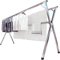 JAUREE 95 Inches Clothes Drying Rack, Drying Rack Clothing Folding Indoor by JAUREE