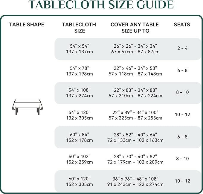 Softalker Gingham Checkered Tablecloth Rectangle - Image 6
